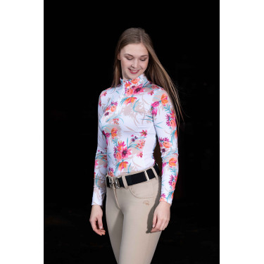 T-shirt technique HKM Flower manches longues T-shirt technique HKM Flower manches longues