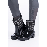 Boots Pepita HKM Noir