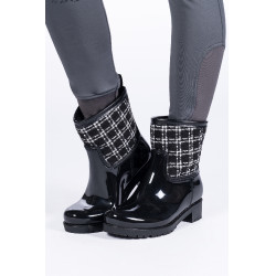 Boots Pepita HKM Noir