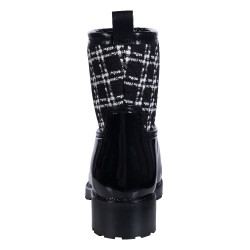 Boots Pepita HKM Noir