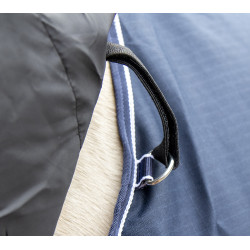 Couverture d'extérieur HKM Starter 100g Bleu foncé Couverture d'extérieur HKM Starter 100g Bleu foncé