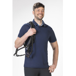 Polo pour hommes Classico HKM Bleu foncé