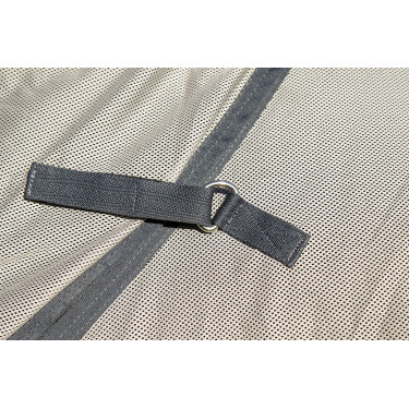Couverture anti-mouches Fringes Style couvre-cou amovible HKM Couverture anti-mouches Fringes Style couvre-cou amovible HKM