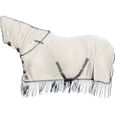 Couverture anti-mouches Fringes Style couvre-cou amovible HKM Couverture anti-mouches Fringes Style couvre-cou amovible HKM