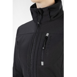 Veste softshell Sport HKM Femme et Enfant Noir Veste softshell Sport HKM Femme et Enfant Noir
