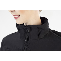 Veste softshell Sport HKM Femme et Enfant Noir Veste softshell Sport HKM Femme et Enfant Noir