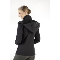 Veste softshell Sport HKM Femme et Enfant Noir Veste softshell Sport HKM Femme et Enfant Noir
