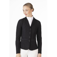 Veste de concours Mesh Linda HKM Bleu foncé