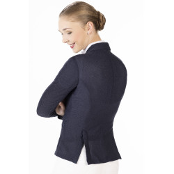 Veste de concours Mesh Linda HKM Bleu foncé Veste de concours Mesh Linda HKM Bleu foncé