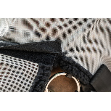 Masque anti-mouches protection naseaux détachable HKM Masque anti-mouches protection naseaux détachable HKM
