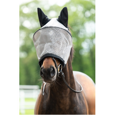 Masque anti-mouches protection naseaux détachable HKM Masque anti-mouches protection naseaux détachable HKM
