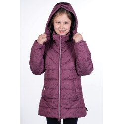 Manteau d'équitation Alva HKM Lilas Bleu