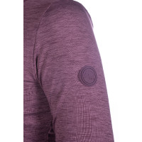 T-shirt manches longues col roulé Arctic Bay HKM Lilas foncé Violet T-shirt manches longues col roulé Arctic Bay HKM Lilas foncé Violet