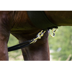 Système de Longe HKM Noir Système de Longe HKM Noir