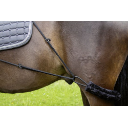 Système de Longe HKM Noir Système de Longe HKM Noir