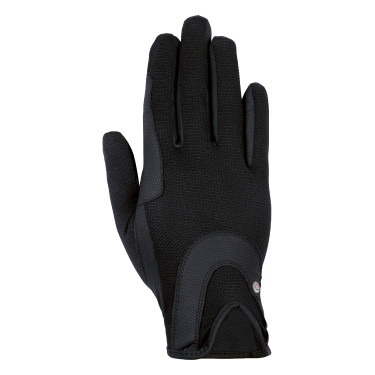 Gants Grip Mesh HKM Noir Gants Grip Mesh HKM Noir
