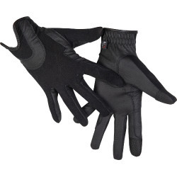 Gants Grip Mesh HKM Noir Gants Grip Mesh HKM Noir