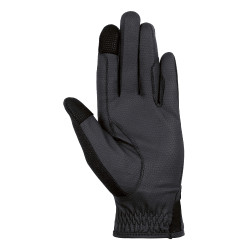 Gants Grip Mesh HKM Noir Gants Grip Mesh HKM Noir