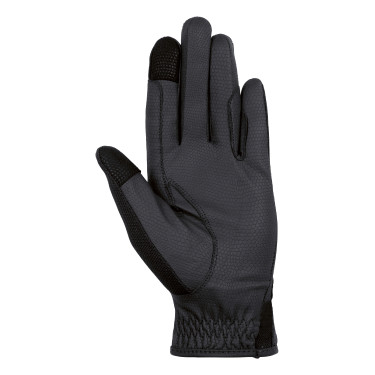 Gants Grip Mesh HKM Noir Gants Grip Mesh HKM Noir