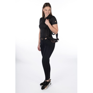 Pantalon Rosegold Glamour Style fond intégral en sil. HKM Pantalon Rosegold Glamour Style fond intégral en sil. HKM
