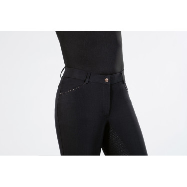 Pantalon Rosegold Glamour Style fond intégral en sil. HKM Pantalon Rosegold Glamour Style fond intégral en sil. HKM