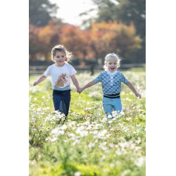 Polo Bria HKM Bleu gris Polo Bria HKM Bleu gris