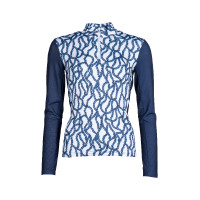 Base layer Chain HKM Blanc / marine Base layer Chain HKM Blanc / marine