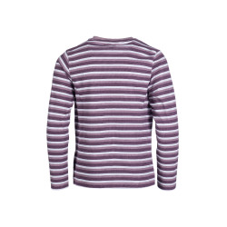 Polo à manches longues Alva HKM Lilas Bleu