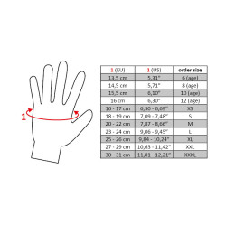 Gants d'hiver HKM enfants Alva Lila Bleu Gants d'hiver HKM enfants Alva Lila Bleu