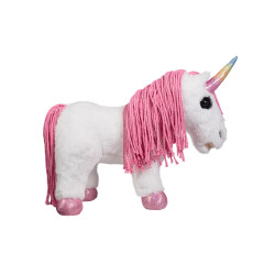 Peluche Licorne HKM Cuddle Pony Blanc
