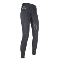 Legging Mesh fond intégral en silicone HKM Noir