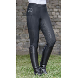 Legging Mesh fond intégral en silicone HKM Noir Legging Mesh fond intégral en silicone HKM Noir