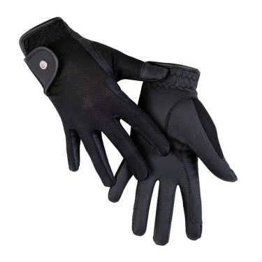 Gants d'été Style HKM Noir Gants d'été Style HKM Noir