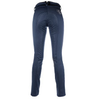 Pantalon Jodhpur Moena Softshell Plain HKM Bleu foncé Pantalon Jodhpur Moena Softshell Plain HKM Bleu foncé
