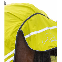 Couvre reins polaire Reflective doublure polaire HKM Jaune fluo Couvre reins polaire Reflective doublure polaire HKM Jaune fluo