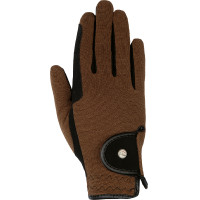 Gants Professional Nubuk HKM Noir / marron