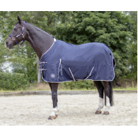 Couverture d'extérieur Eco Light doublure polaire HKM Bleu foncé