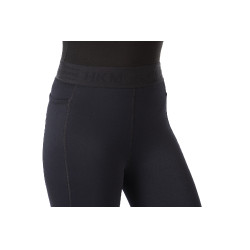 Legging Sports basanes en tissu HKM Noir Legging Sports basanes en tissu HKM Noir
