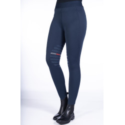 Legging Sports basanes en tissu HKM Bleu foncé