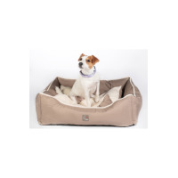 Lit pour chien Amitye HKM Taupe Marron Lit pour chien Amitye HKM Taupe Marron