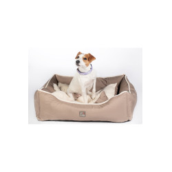 Lit pour chien Amitye HKM Taupe Marron Lit pour chien Amitye HKM Taupe Marron