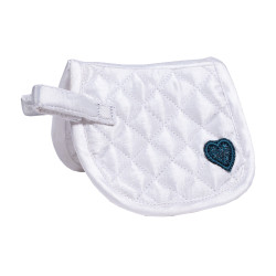 Set de compétition Cuddle Pony HKM Blanc / bleu foncé Set de compétition Cuddle Pony HKM Blanc / bleu foncé