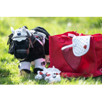 Set de compétition Cuddle Pony HKM Blanc / rouge