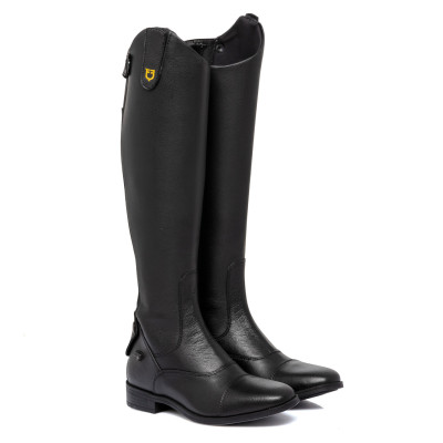 Bottes synthétiques avec patch amovible Vibe Equestro Noir