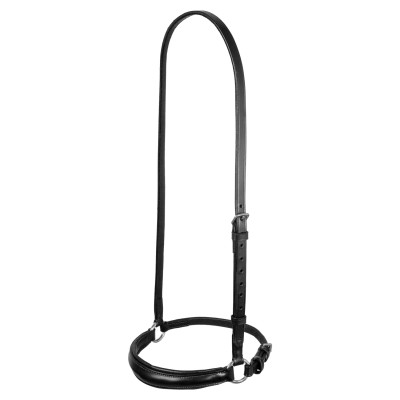 Bride avec muserolle style allemand Equestro Noir