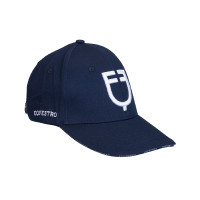 Casquette unisex de la nouvelle collection Equestro Marine / blanc Bleu Casquette unisex de la nouvelle collection Equestro Marine / blanc Bleu