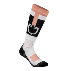 Chaussettes unisex en tissu technique et respirant avec logo Equestro