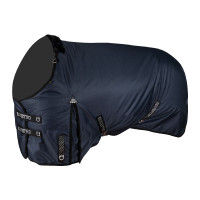 Couverture de paddock 500g en tissu rip-stop modèle Alberta Equestro Marine