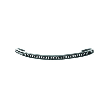 Frontal en cuir avec clincher argenté Margot Equestro Frontal en cuir avec clincher argenté Margot Equestro
