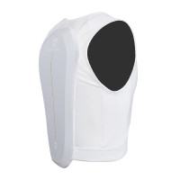 Gilet de protection niveau 2 avec poitrine rembourrée unisex Equestro Blanc Gilet de protection niveau 2 avec poitrine rembourrée unisex Equestro Blanc